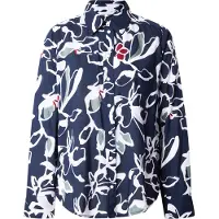 Tom Tailor Printed Collar Langarmbluse