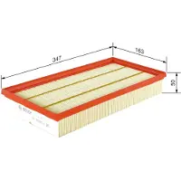 Bosch Luftfilter F 026 400 614