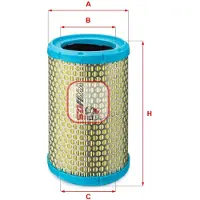 Sofima Luftfilter S 7273 A