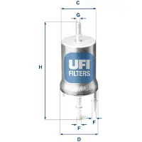 Ufi Kraftstofffilter 31.845.00