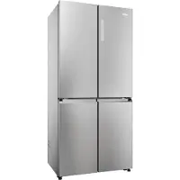 Haier HCR7818DNMM Side by Side Kühlschrank Top–LED Total No Frost Türdisplay