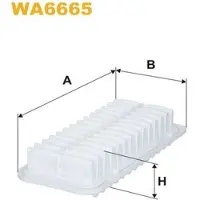 WIX FILTERS Luftfilter WA6665