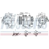 Nissens Klimakompressor 890874