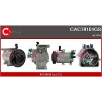 Casco Kompressor, Klimaanlage Genuine CAC78104GS