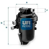 Ufi Kraftstofffilter 55.084.00
