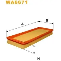 WIX FILTERS Luftfilter WA6671