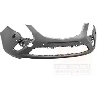 VAN WEZEL Stoßstange Stoßfänger für OPEL ZAFIRA TOURER C (P12) Grundiert Glatt Grau 3872577