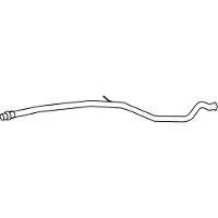 VEGAZ Abgasrohr Auspuffrohr passend für PEUGEOT 206 Stufenheck PGR-308