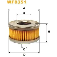WIX FILTERS Kraftstofffilter WF8351 Filtereinsatz