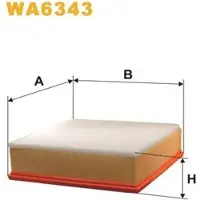 WIX FILTERS Luftfilter WA6343