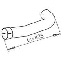 DINEX Abgasrohr 48202