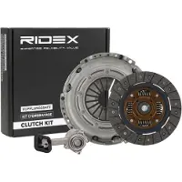 RIDEX Kupplungssatz Kupplung für FORD FOCUS (DAW, DBW) 479C3572