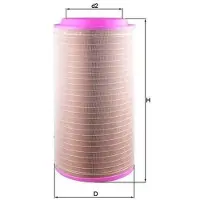MAHLE ORIGINAL Luftfilter LX 3599
