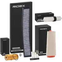 RIDEX Inspektionspaket Filterset für BMW 3 Limousine (E46) 3 Touring (E46) 3 Cabrio (E46) 3 Coupe (E46) 3 Compact (E46)