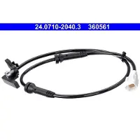 Ate ABS Sensor Raddrehzahl Hinten passend für PEUGEOT 307 CC (3B) 24.0710-2040.3