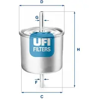 Ufi 30.467.00 Luftfilter für MINI Schrägheck (R56)