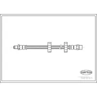 CORTECO Bremsschlauch 19018183