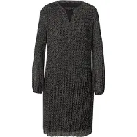 Comma Kleid Damen schwarz gemustert, 40 727848-0001-00400