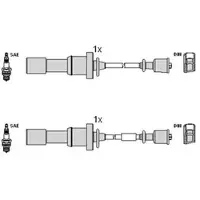 Hikoki Hüco Zündleitungssatz [Hersteller-Nr. 134376] für Mitsubishi, Kia, Hyundai