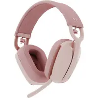 Logitech Zone Vibe Wireless MS, Kabellos, Anrufe/Musik, 185 g, Kopfhörer, Rose