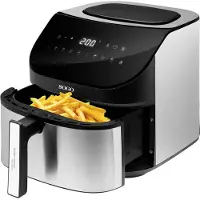 SOGO Human Technology AIR FRYER 8 LITRE S/S BODY, DIGITAL CONTROL-1700W