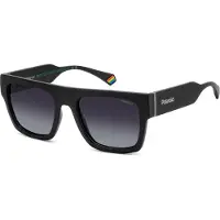 Polaroid Rechteck Unisex Matt Schwarz Grau Verlauf PLD 6224/S/X