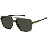 Carrera CARDUC 042/S Herren-Sonnenbrille Vollrand Eckig Kunststoff-Gestell, grün