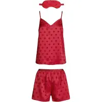 Tommy Hilfiger Pyjama UW0UW05551 Rot Regular Fit