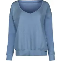 Skiny Pyjama-Oberteil in Hellblau - 38