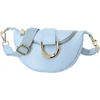 Seidenfelt Manufaktur Seidenfelt Sonka - Umhängetasche 19 cm (shy blue/gold)