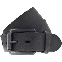 Vanzetti Gürtel Denim Love 40mm Full Leather Belt W80 Black - kürzbar