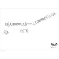 CORTECO Bremsschlauch [Hersteller-Nr. 49387017] für Toyota