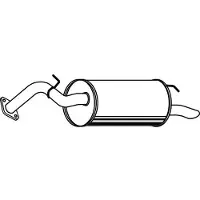 VEGAZ Endschalldämpfer TOYOTA TS-493 174300Q050 Endtopf,Auspuff Endtopf,Nachschalldämpfer,ESD