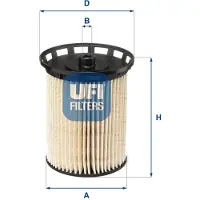 Ufi Kraftstofffilter 26.129.00