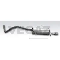 VEGAZ RS-564 Endschalldämpfer für RENAULT Fluence (L3) Auspuff