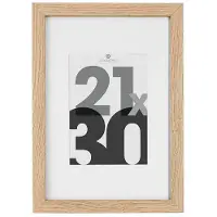 Atmosphera 21x30 Cm Wood Photo Frame Braun