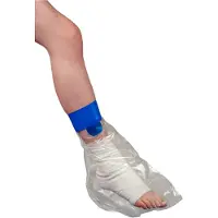 ALLERGIKA Pharma GmbH Duschfolien Fuß/knöchel 40 cm 5 St