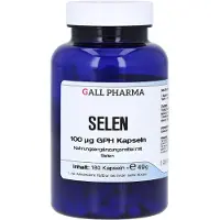 GALL PHARMA Selen 100 µg GPH Kapseln 180 St