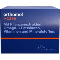 Orthomol VET i-CAre - Nahrungsergänzungsmittel mit Pflanzenextrakten, Omega-3-Fettsäuren, Vitaminen und Mineralstoffen - Granulat/Kapseln, 30 St. Tagesportionen