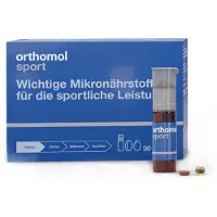 Orthomol VET Sport - Mikronährstoffe für sportliche Leistung - mit Magnesium, Vitamin D und B12 - Trinkampullen/Tabletten/Kapseln, 30 St. Tagesportionen