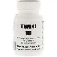 EDER Health Nutrition EHN Vitamin E 100 Kapseln, 60 St. Kapseln