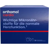 Orthomol VET Cardio - Mikronährstoffe für die normale Herzfunktion - mit Omega-3-Fettsäuren und Vitamin B1 - Granulat/Tabletten/Kapseln, 30 St. Tagesportionen