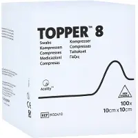 Solventum Germany GmbH Topper 8 Kompr.unsteril 10x10 cm
