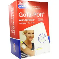 Gothaplast Gota-Por Wundpflaster steril 100x150 mm 50 St Pflaster
