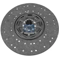 DT Spare Parts Kupplungsscheibe Ø 380 mm 10 Zähne DT SPARE PARTS für u.a. MERCEDES-BENZ NG