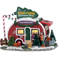 Lemax Farm Fresh Weihnachtsbäume Weihnachtshäuschen (mix)