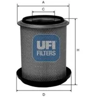 Ufi Luftfilter 27.638.00