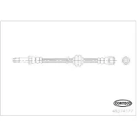 CORTECO Bremsschlauch 49374177