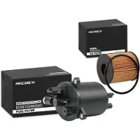 RIDEX Filterset Inspektionspaket Filtersatz für FORD MONDEO IV Turnier (BA7) S-MAX (WA6) GALAXY (WA6) für MITSUBISHI OUTLANDER III (GGW, GFW, ZJ)