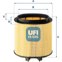 Ufi Luftfilter 27.A91.00